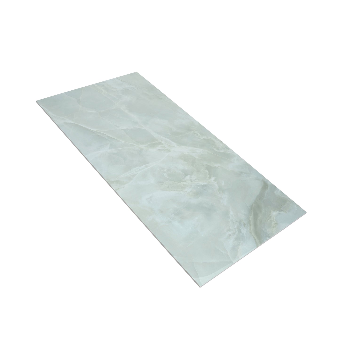 Soft Jade Green 24x48 Honed Porcelain Large Tile - Sample