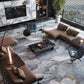 Blue 24 x 48 Lappato Porcelain Large Tile - Sample