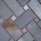 Blue 12 x 12 Matte Porcelain Mosaic Tile - Sample