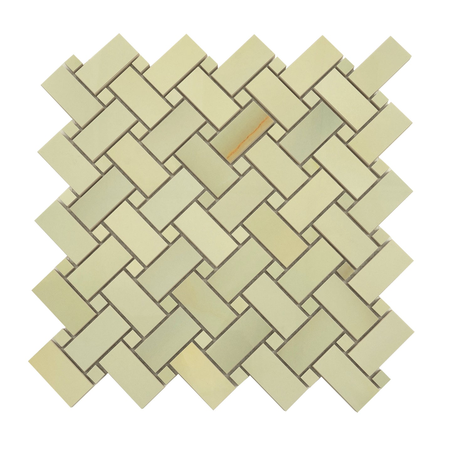 Celadon Giada 12x12 Lappato Porcelain Mosaic Tile