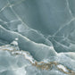 Green 36x36 porcelain tile with lappato finish featuring subtle veining and natural stone look