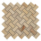 Miele 12x12 Lappato Porcelain Mosaic Tile - Sample