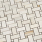 Perla 12x12 Lappato Porcelain Mosaic Tile - Sample