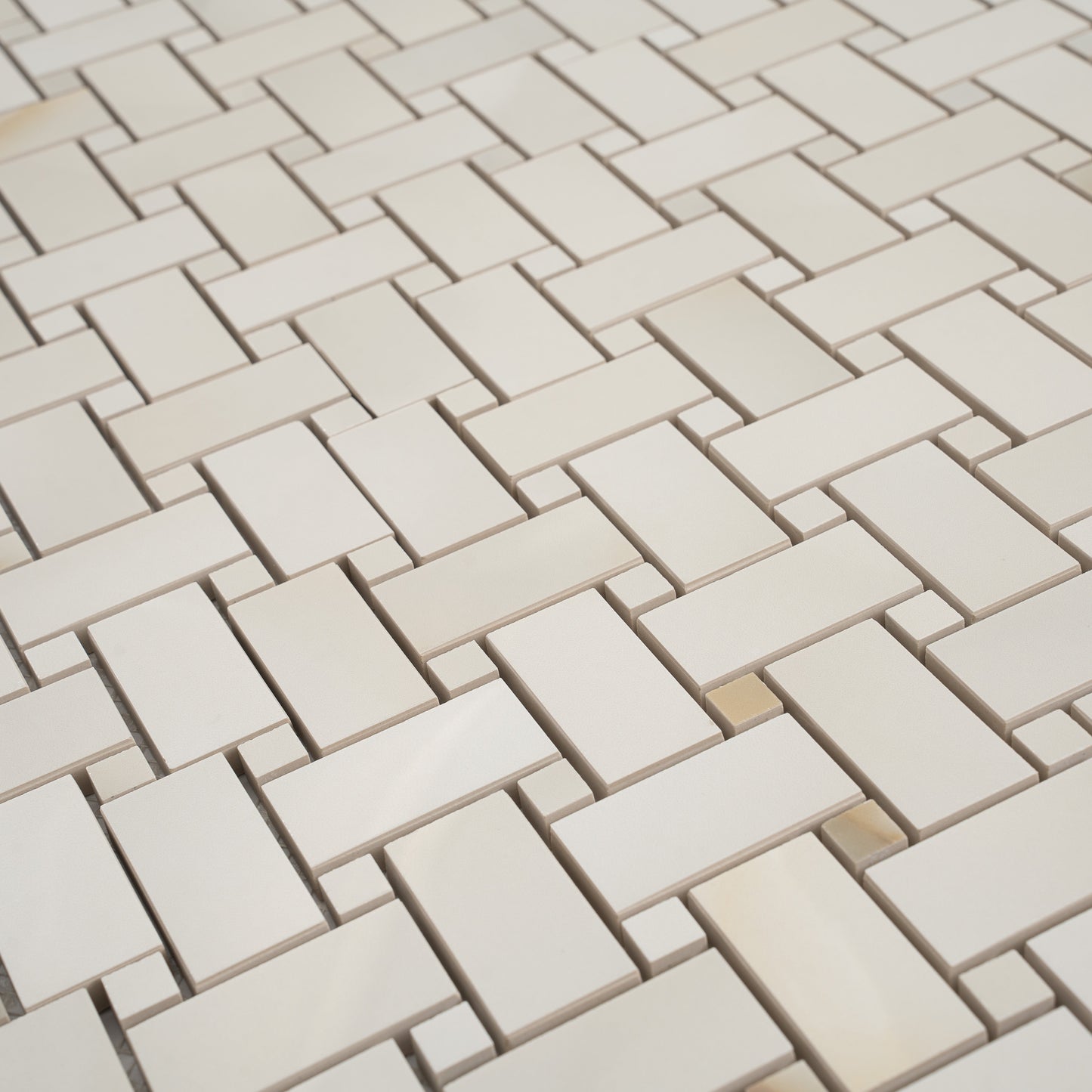 Perla 12x12 Lappato Porcelain Mosaic Tile