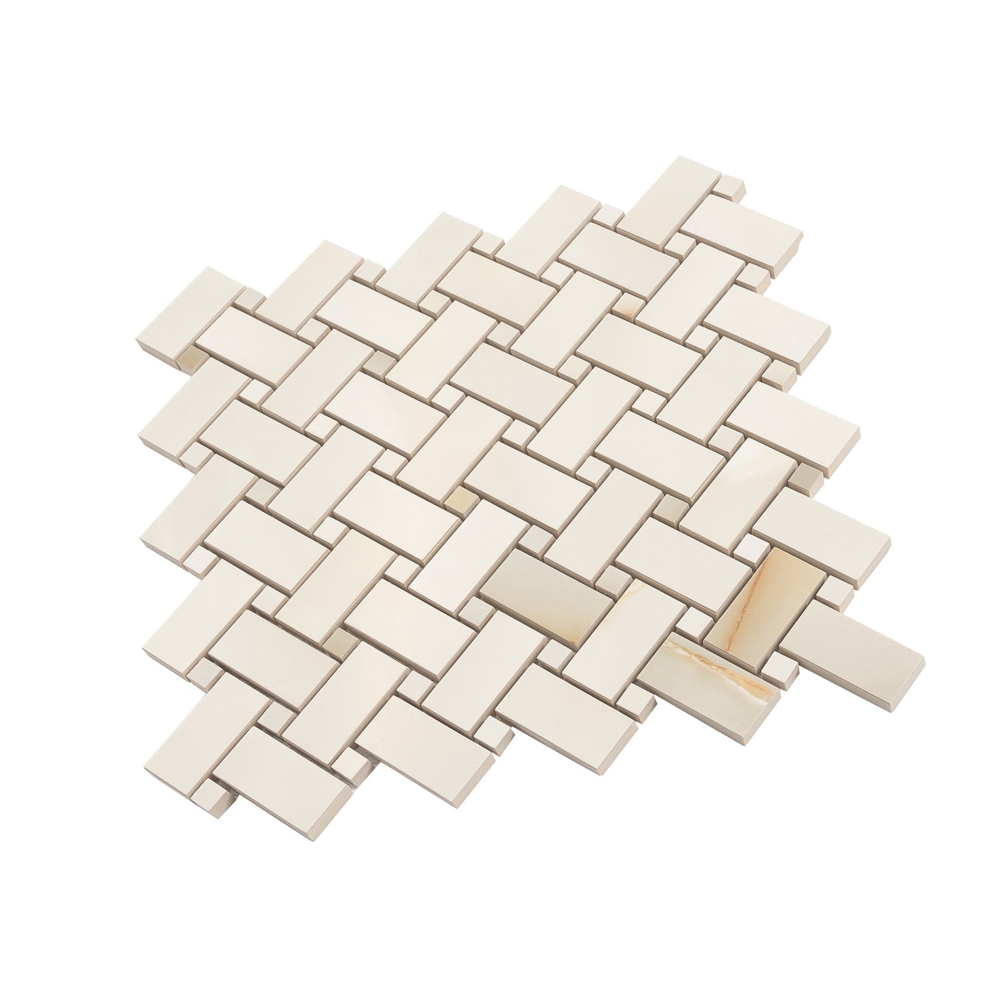 Perla 12x12 Lappato Porcelain Mosaic Tile