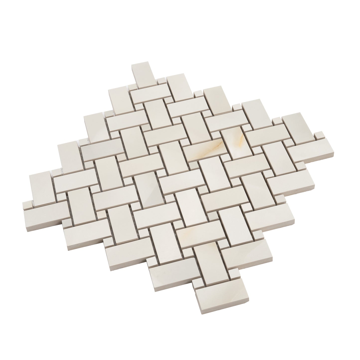Perla 12x12 Lappato Porcelain Mosaic Tile
