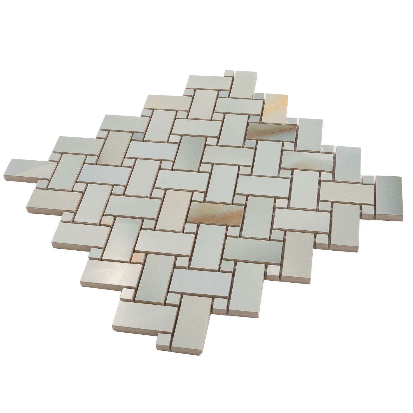 Turchese 12x12 Lappato Porcelain Mosaic Tile