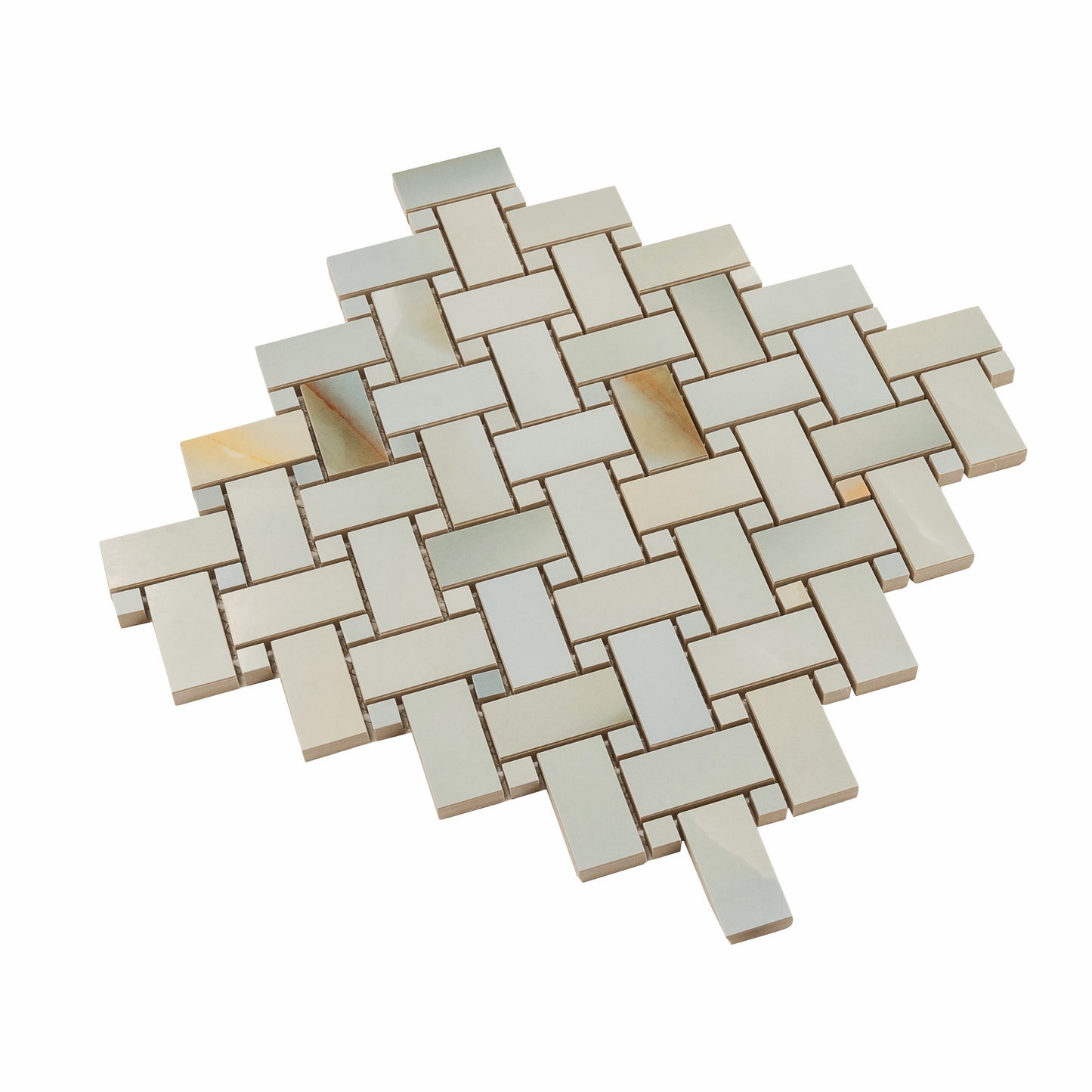 Turchese 12x12 Lappato Porcelain Mosaic Tile - Sample