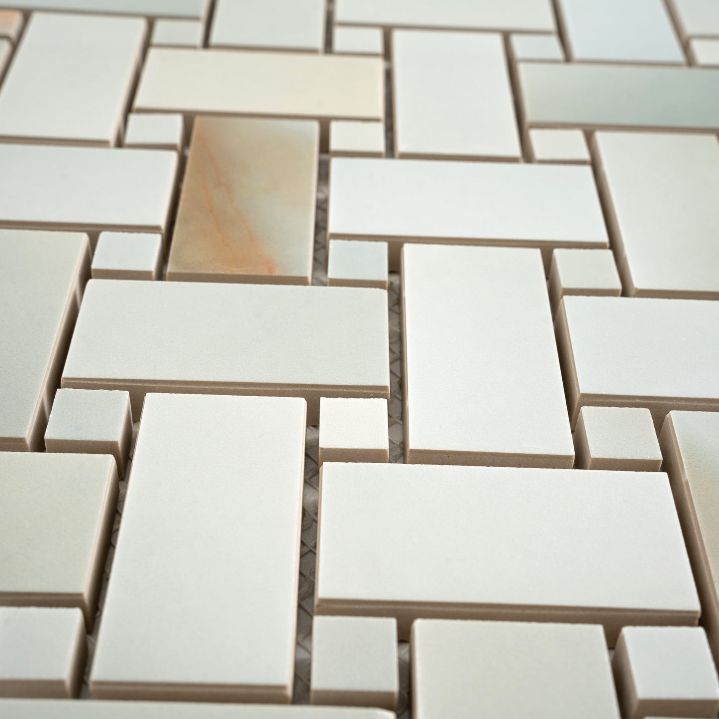 Turchese 12x12 Lappato Porcelain Mosaic Tile