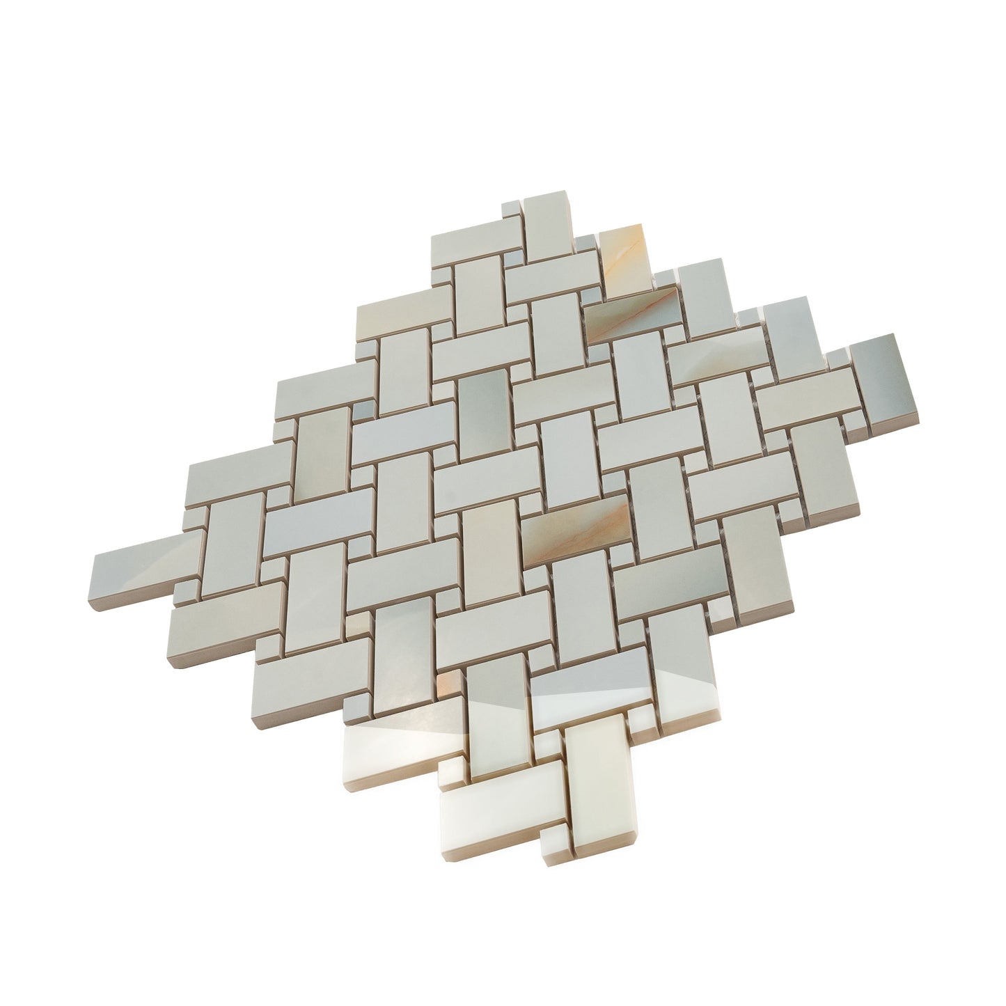 Turchese 12x12 Lappato Porcelain Mosaic Tile - Sample