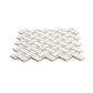 Alabaster White 12 x 12 Matte Porcelain Mosaic Tile