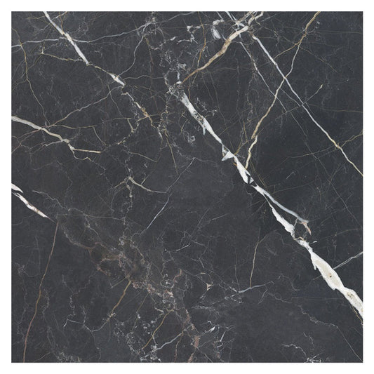 Charcoal Black 48x48 Matte Porcelain Large Tile