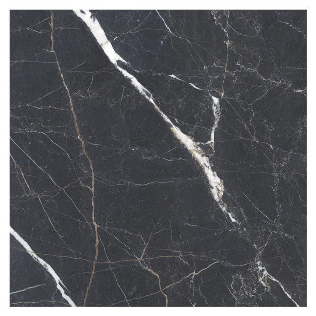Charcoal Black 48x48 Matte Porcelain Large Tile