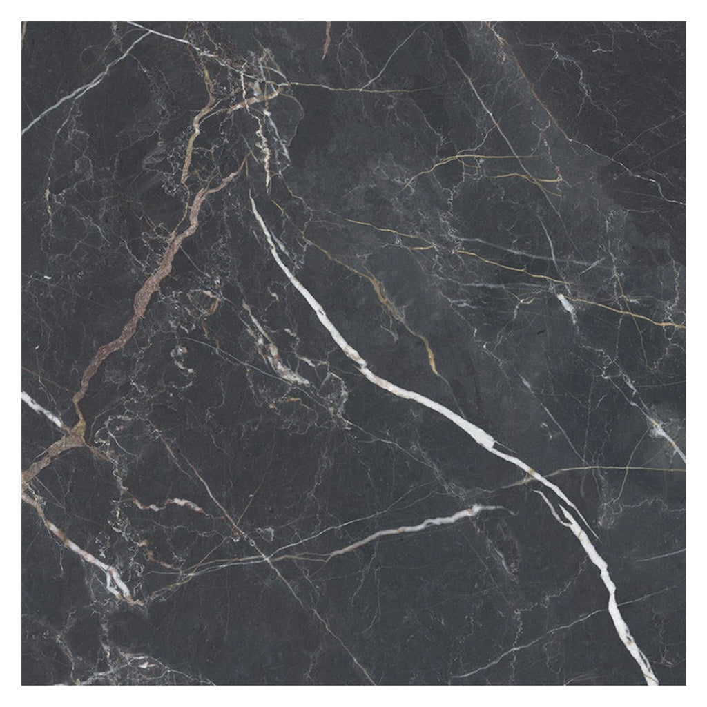 Charcoal Black 48x48 Matte Porcelain Large Tile - Sample