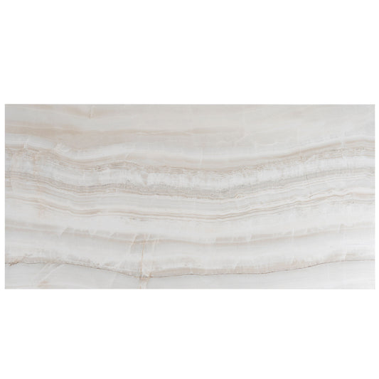 Ivory White 24x48 Honed Porcelain Large Tile