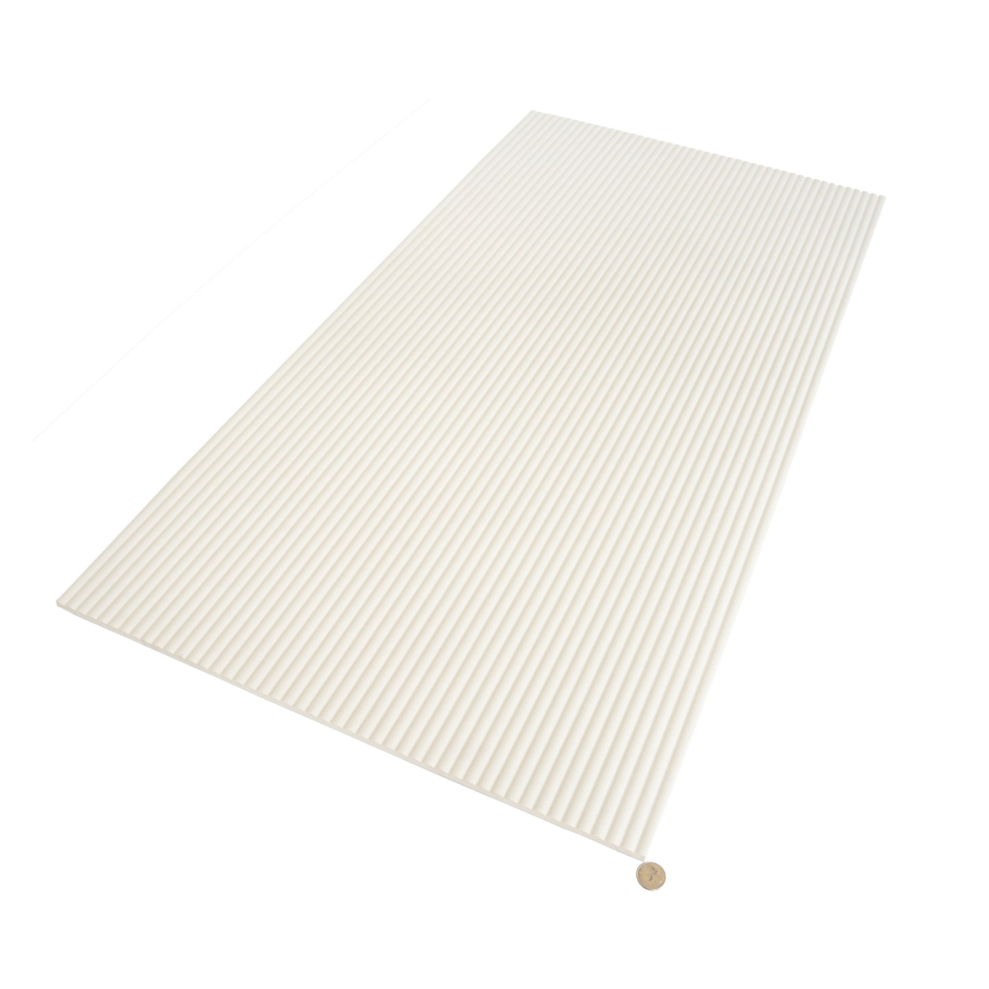 White 24x48 Matte Porcelain Large Tile - Sample