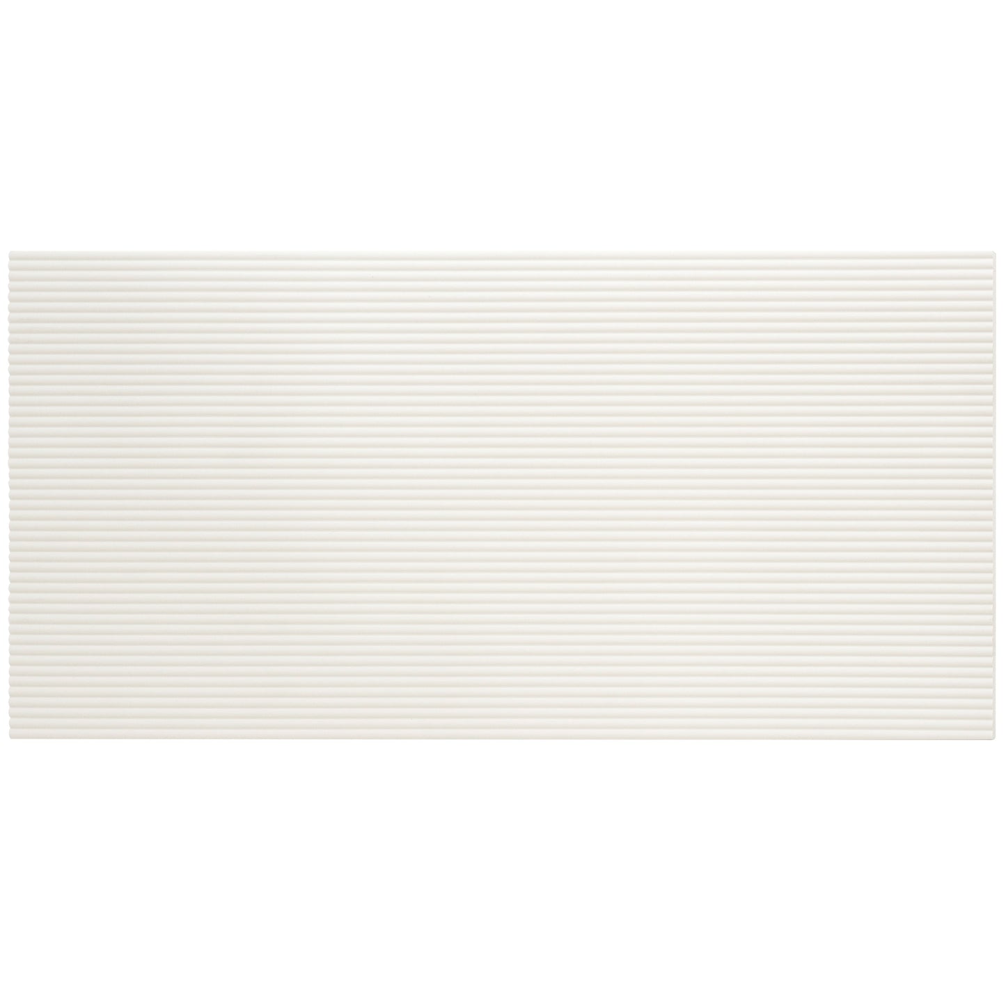 White 24x48 Matte Porcelain Large Tile - Sample