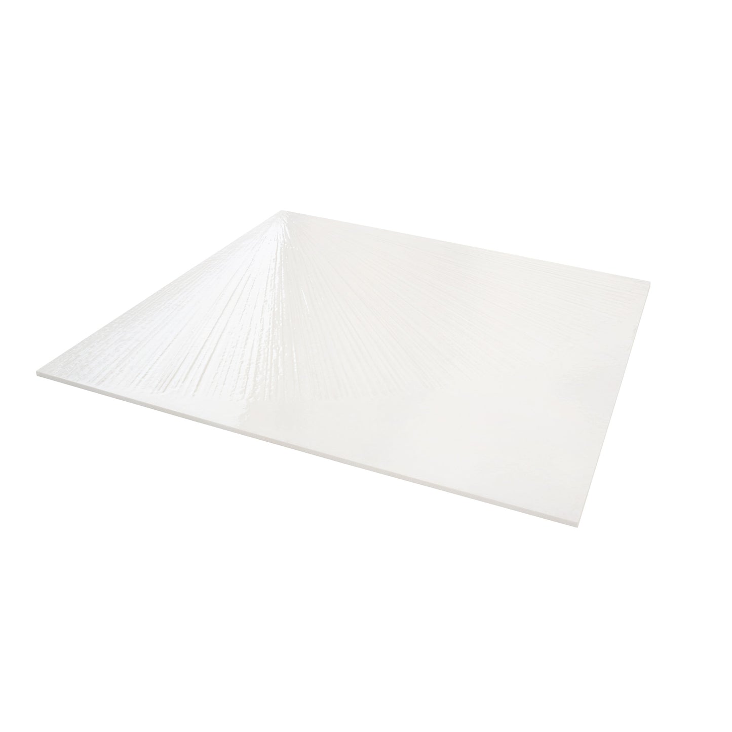 White 36x36 Glossy Porcelain Large Tile