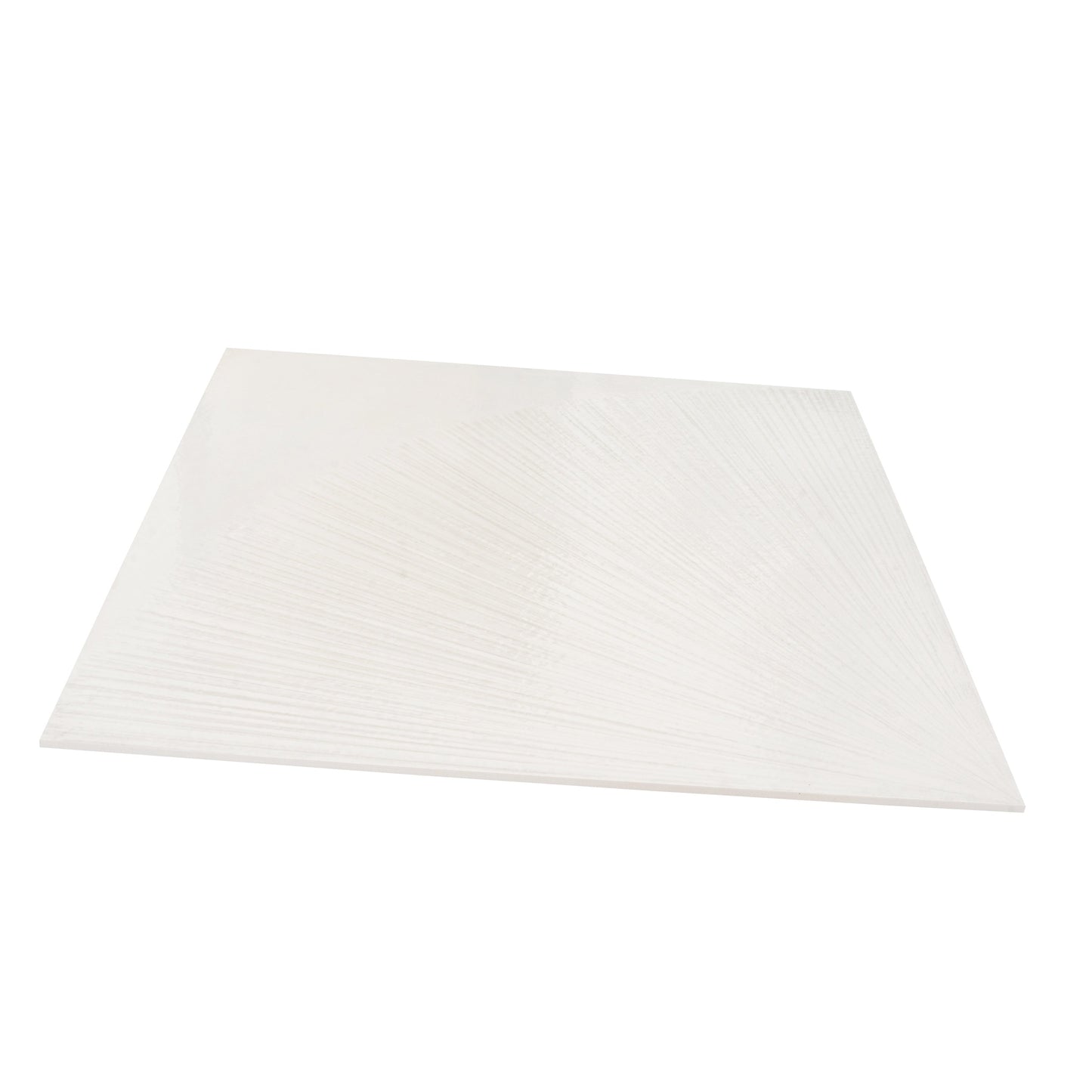 White 36x36 Glossy Porcelain Large Tile