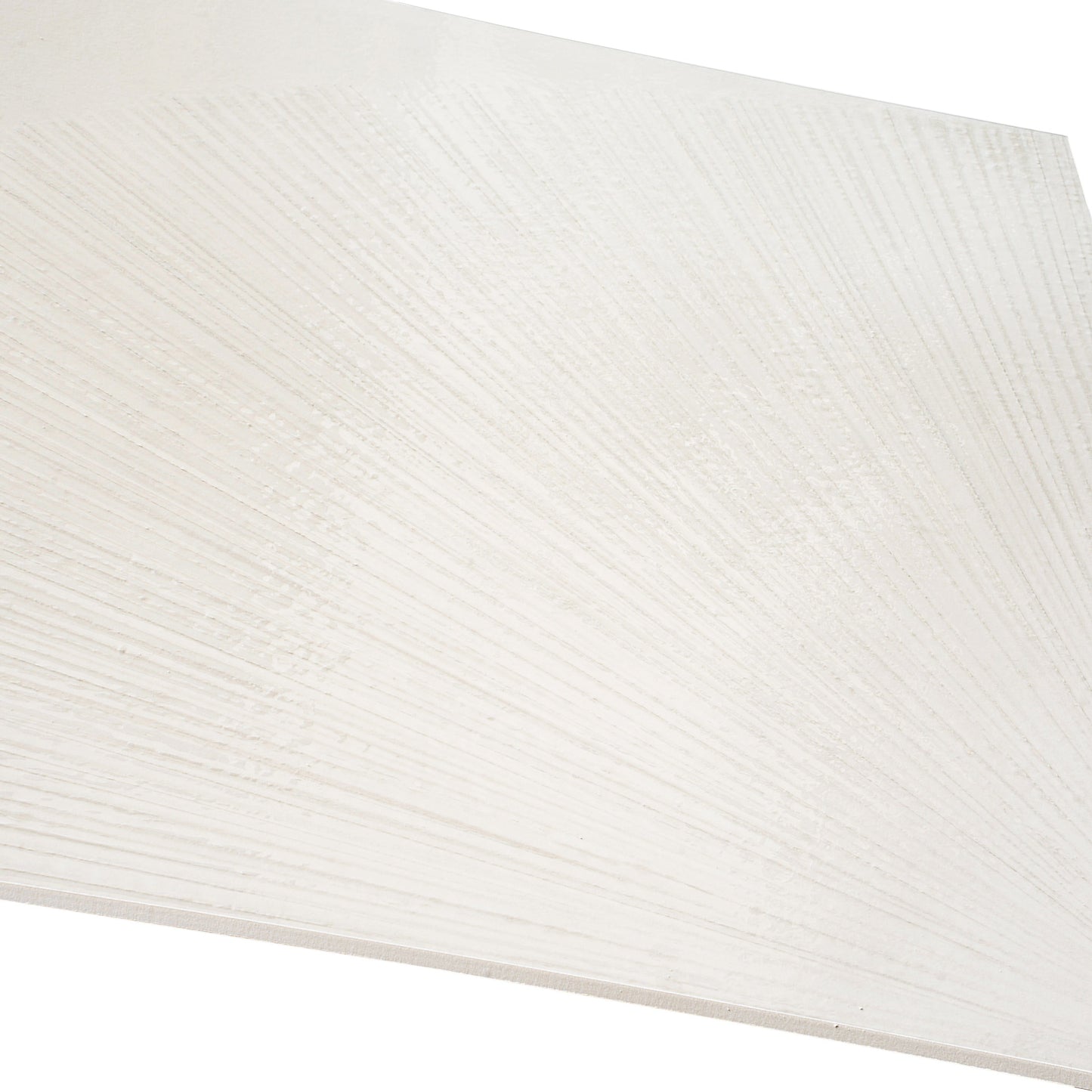 White 36x36 Glossy Porcelain Large Tile - Sample