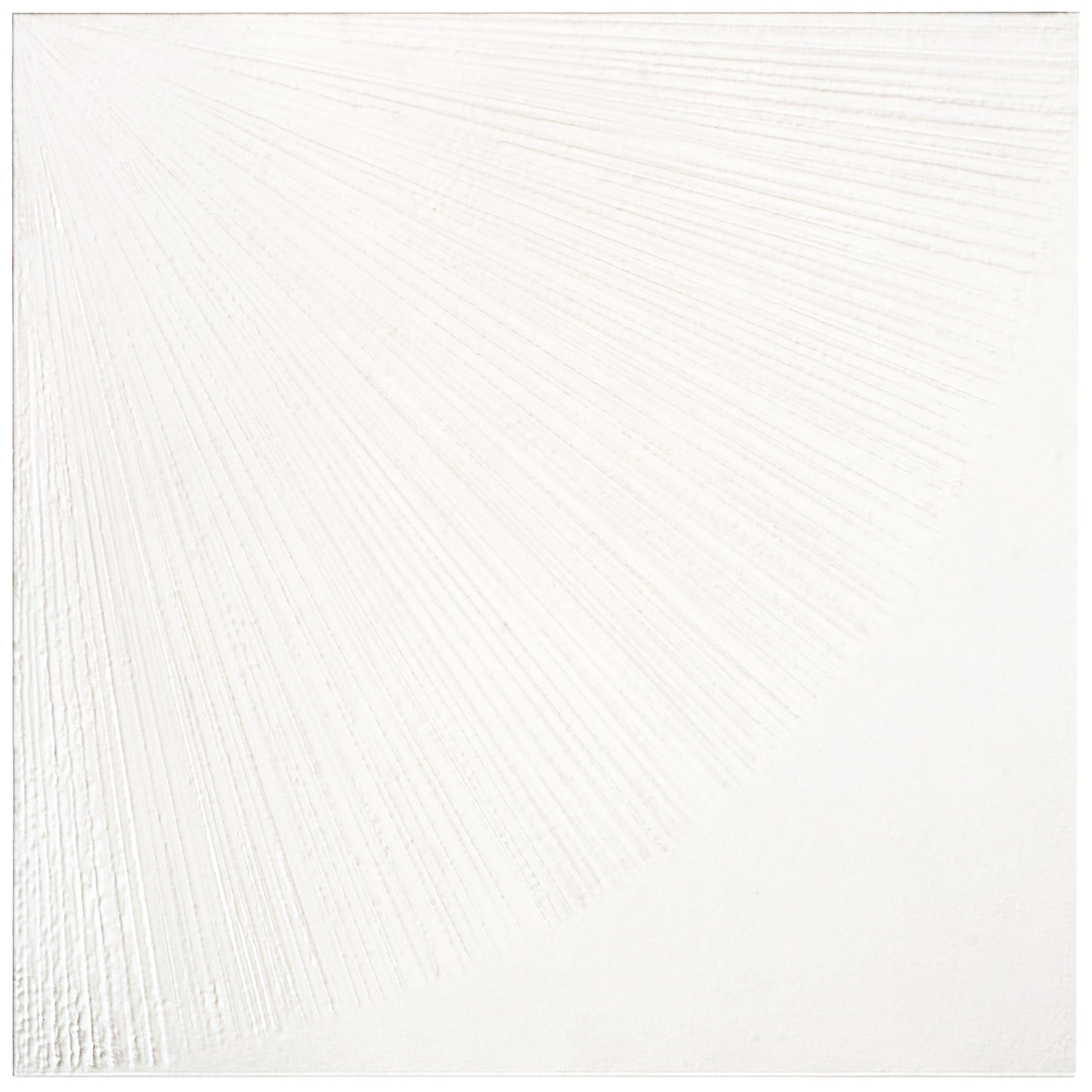 White 36x36 Glossy Porcelain Large Tile - Sample