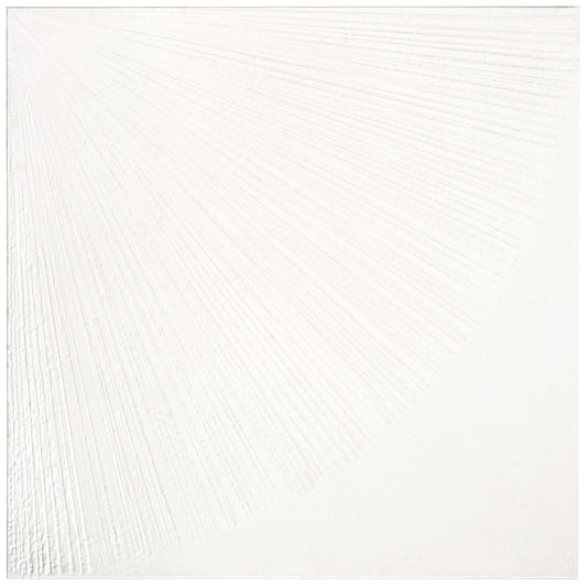 White 36x36 Glossy Porcelain Large Tile - Sample