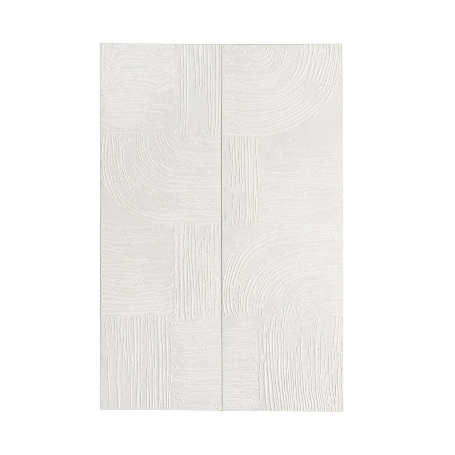 Off-White 12x36 Matte Ceramic Large Tile
