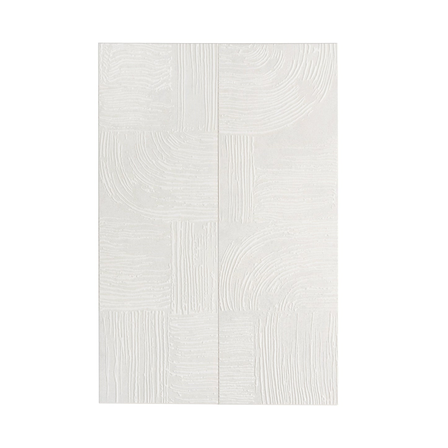 Off-White 12x36 Matte Ceramic Large Tile - Sample
