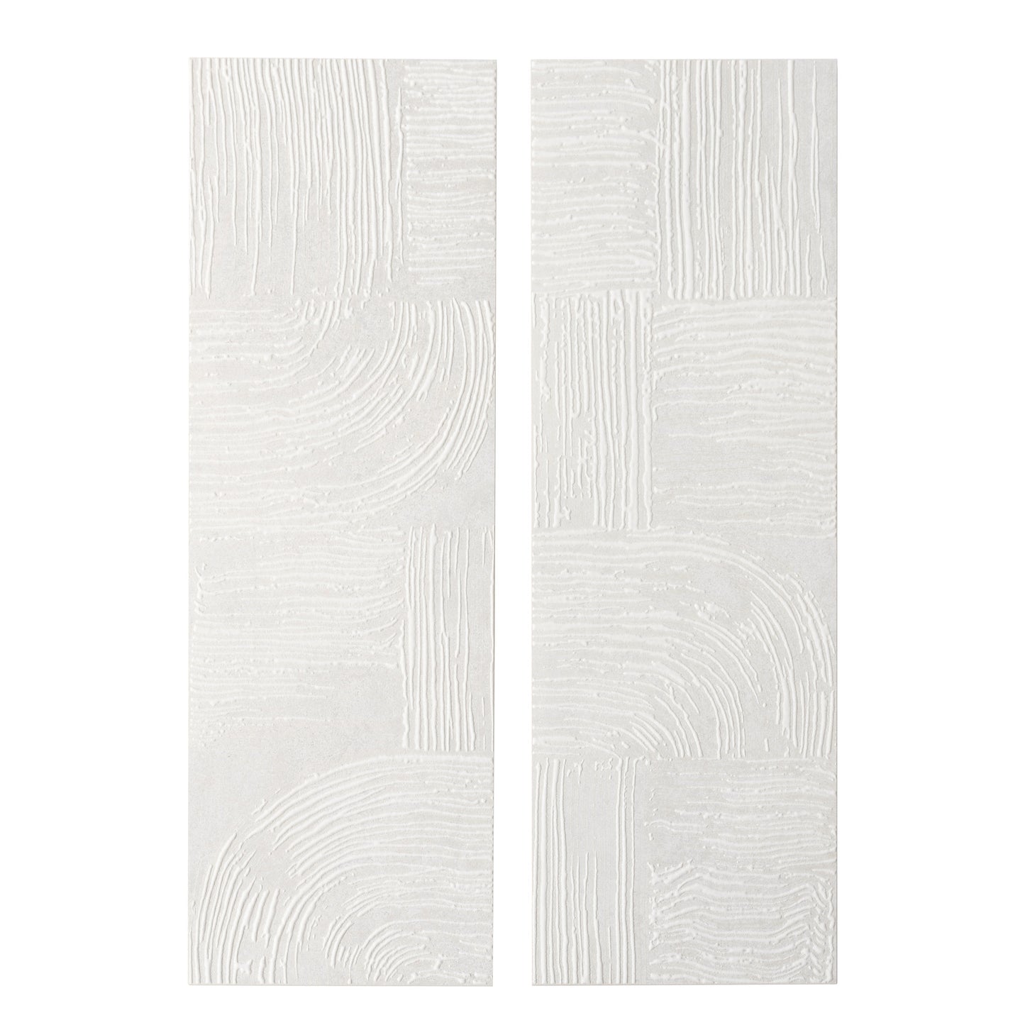 Off-White 12x36 Matte Ceramic Large Tile - Sample