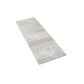 Misty Blue, Ivory Cream 16x48 Matte Ceramic Large Tile