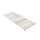 Misty Blue, Ivory Cream 16x48 Matte Ceramic Large Tile
