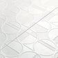 Soft Cloud White 16x48 Matte Ceramic Deco Large Tile