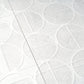 Soft Cloud White 16x48 Matte Ceramic Deco Large Tile - Sample