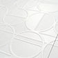 Soft Cloud White 16x48 Matte Ceramic Deco Large Tile