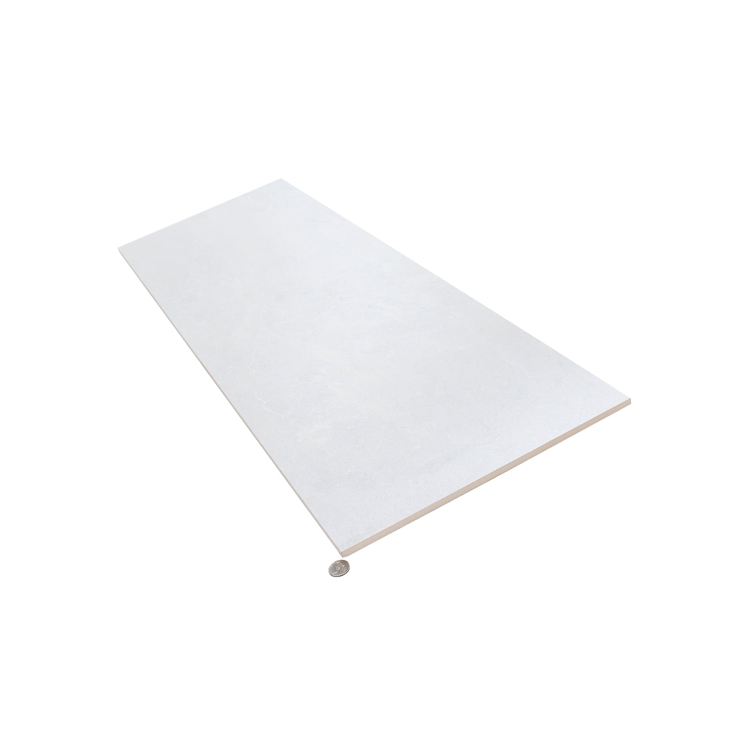 Soft Cloud White 16x48 Matte Ceramic Large Tile