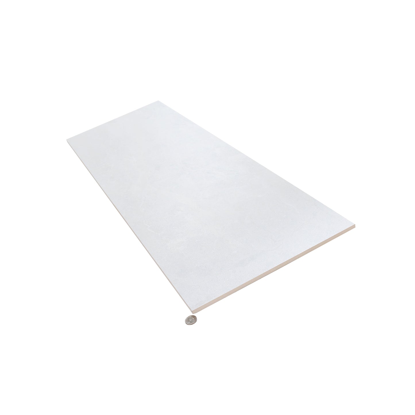 Soft Cloud White 16x48 Matte Ceramic Large Tile - Sample