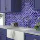 Purple 11 x 11 Glossy, Matte Glass Mosaic Tile