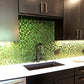 Emerald Green 11 x 11 Glossy, Matte Glass Mosaic Tile