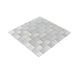 Could Gray 11x11 Glossy, Matte Glass Mosaic Tile