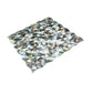 Black 12x12 Polished Shell Mosaic Tile Sample