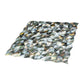 Black 12x12 Polished Shell Mosaic Tile Sample
