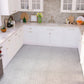 White 11 x 12 Honed Marble Mosaic Tile