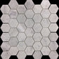 Powder White 12 x 12 Honed Marble Mosaic Tile