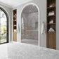 Powder White 12 x 12 Honed Bianco Carrara Marble Mosaic Tile