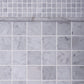 White 12 x 12 Honed Marble Mosaic Tile