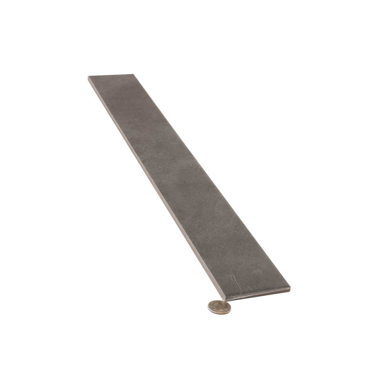 Charcoal Gray 3x24 Matte Porcelain Plank Tile