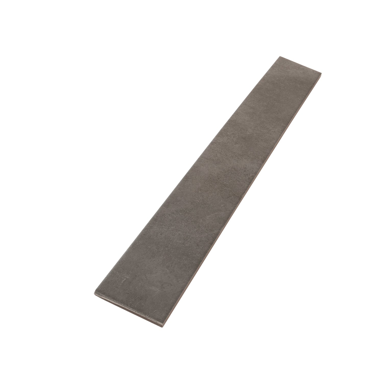 Charcoal Gray 3x24 Matte Porcelain Plank Tile - Sample