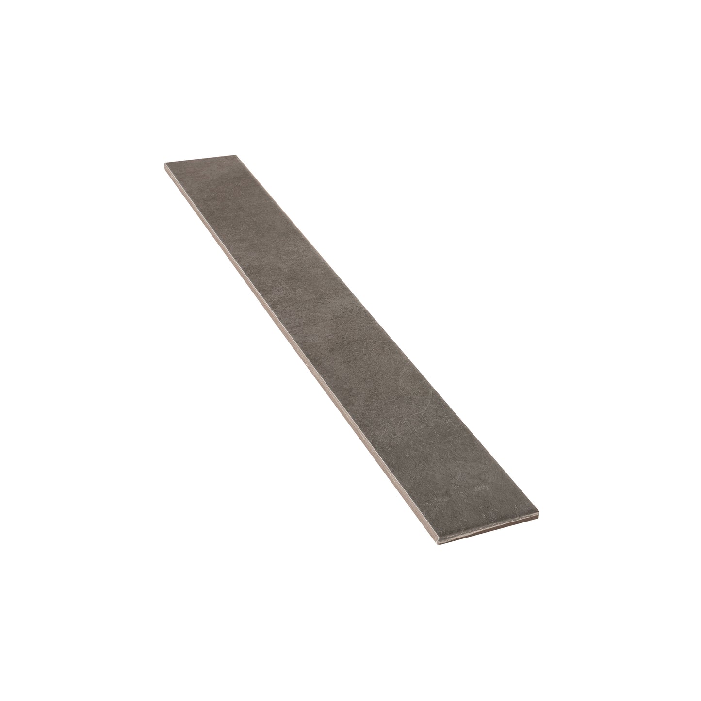 Charcoal Gray 3x24 Matte Porcelain Plank Tile - Sample