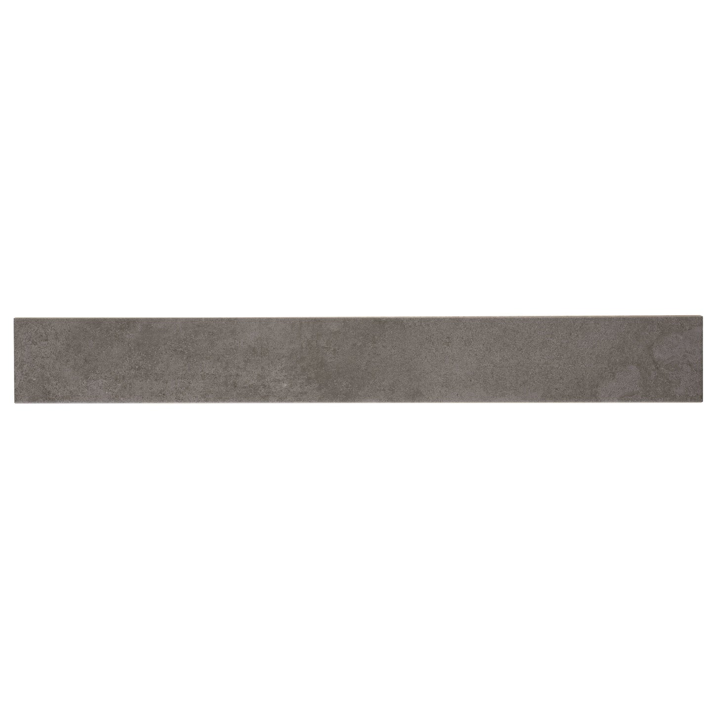 Charcoal Gray 3x24 Matte Porcelain Plank Tile - Sample