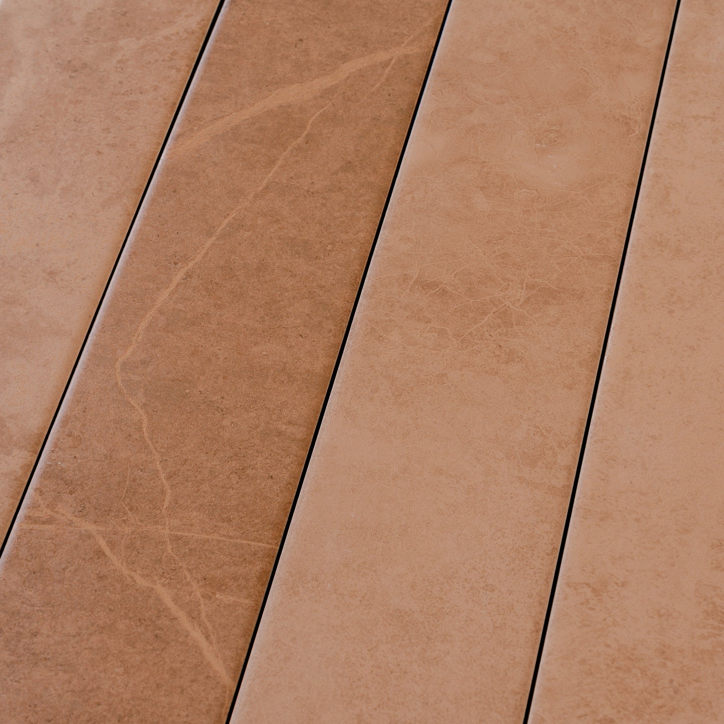 Sunbaked Terracotta 3x24 Matte Porcelain Plank Tile - Sample